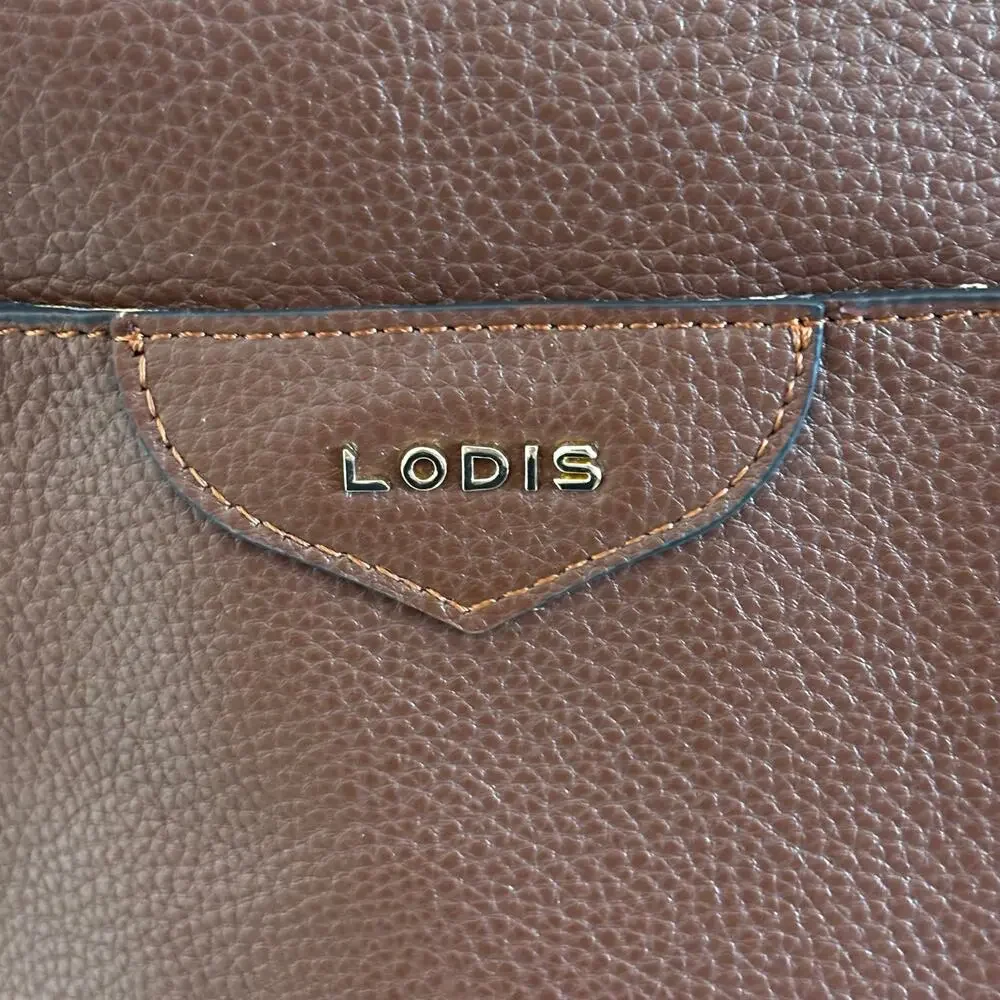 Lodis brown leather